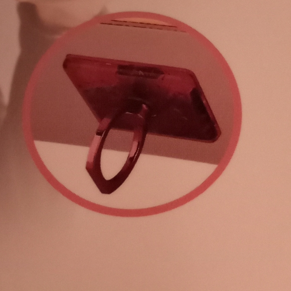 LAX GLITTER RING KICK STAND ROSE GOLD - Picture 4 of 6